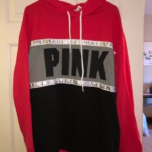Pink hoodie